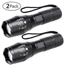 Super Bright Tactical Military LED Flashlight flash light 2000 Lumen 10000 LUX!