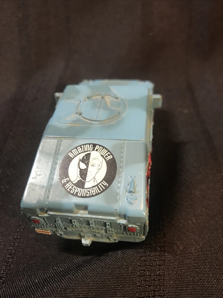 Coche Marvel Amazing Spiderman Diecast Hummer Pull Back 4" Foto 4 de 4