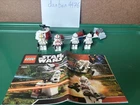 LEGO Star Wars 7655 Clone Troopers Battle Pack includes Minifigs & Manual