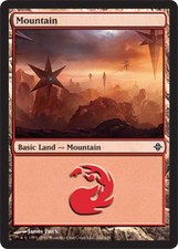 Mountain (242)~242/248~NM~Rise of the Eldrazi~MTG