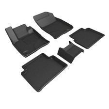 3D MAXPIDER KAGU BLACK 1ST ROW 2ND ROW FLOOR MAT FOR LINCOLN CORSAIR 20-26