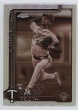 2025 Topps Chrome Sepia Refractor David Festa #156 pi4