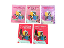 Bastien Piano Basics and Technique lessons - 5 Book Lot