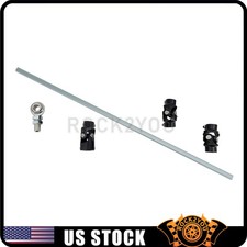 34 Support Bearing Steering Box Black U Joint 36 Steel Steering Shaft New