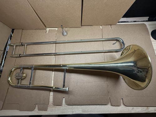 Besson Boosey & Hawkes Sovereign Trombone B.H. Exp 941 ( Has Dents ) Roth Mouth