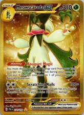 Meowscarada ex 271/193 Hyper Rare Paldea Evolved Pokemon Holo Near Mint