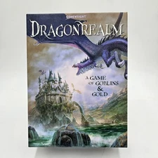 DRAGONREALM Board Game Strategy Family Dragon Gamewright - 2019 - New