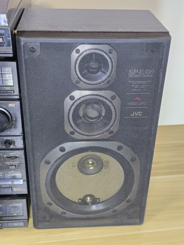 JVC Stack System Stereo Cassette Receiver DR-E500LBK Al-e300bk xl-e300bk Speaker - Picture 3 of 24