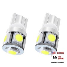 194 Extremely Bright LED Bulbs 5-5050-SMD Light Lamp License Plate Light Lamp