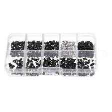 500Pcs Computer Screws Kit .5 M3 DIY Assortment for Motherboard