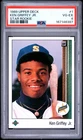 1989 UD STAR ROOKIE #1 KEN GRIFFEY JR. ROOKIE RC PSA 4