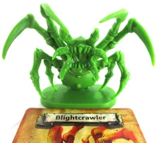 HEROQUEST: Jungles of Delthrak BLIGHTCRAWLER Mini & Card NEW!!