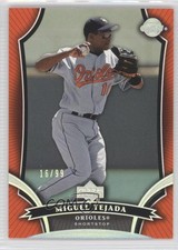 2005 Upper Deck Sweet Spot Platinum 16/99 Miguel Tejada #34 0b0