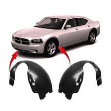 Fender Liners Set Of 2 For Dodge Charger Magnum 2005-2010 Ch1250128 Ch1251128