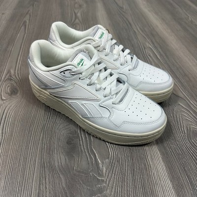 Reebok White Above the Rim Chill Sneaker Casual Monochrome Minimal Sporty