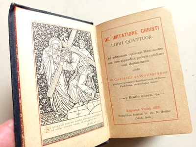 De Imitatione Christi ed. Altera + Vaedemecum ed. Tertia (1889/1883 Vindel) - Bild 1 von 4