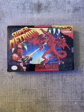 Super Metroid SNES Super Nintendo CIB includi...
