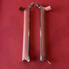 66-67 Mopar B-body Red A-pillar Trim Molding Charger Coronet Belvedere 66-67 Mopar B-body Red A-pillar Trim Molding Charger Coronet Belvedere