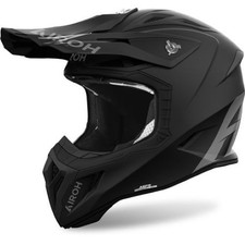 AIROH AVIATOR ACE 2 COLOR BLACK MATT CASCO CROSS ENDURO MOTARD TAGLIA M 57 58