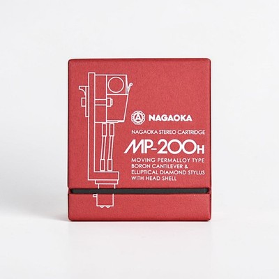 Nagaoka MP-200H Moving Permalloy Phono Cartridge With Headshell Elliptical
