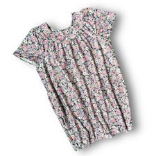 JUST FOR WOMAN Vintage Purple Pink Floral Nightgown Woman s