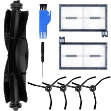 Replacement Parts For eufy X8 Pro (4x Brushes, 2x Filters, 2x Tools & Brushbar)