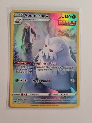 Abomasnow TG01/TG30 Holo Astral Radiance Trainer Gallery Pokemon NM