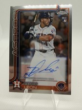 2025 Pedro Leon Topps Chrome RC ON-CARD AUTO #RA-PL