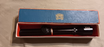 VINTAGE NOS TASCO DELUX RS 212 2.5x20 RIFLE SCOPE JAPAN