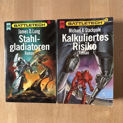 Battletech 19 + 21 Kalkuliertes Risiko Michael Stackpole + Stahlgladiatoren Long