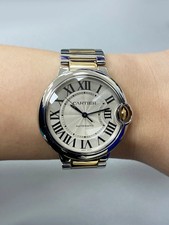 Cartier Ballon Bleu W6920047 Two-Tone Yellow Gold Mens Watch 8