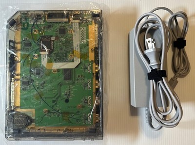 Nintendo Wii Console with AVE-HDMI - Smokey Transparent with Power Supply