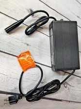 Genuine Soneil 24V Charger Model 2408S-B 24V3A Intelligent Charger w/ XLR Plug