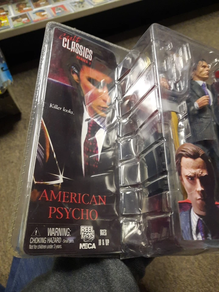Cult Classics Seties 1 Patrick Bateman American Psycho Figure Sealed Neca 2005 - Image 2 of 4