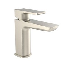 New Brushed Nickel Bathroom Taps Basin Bath  Shower Range Semi Satin Finish