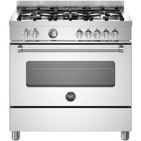 Bertazzoni MAS95C1EXC Master Series 90cm Dual Fuel Range Cooker 5 Burners