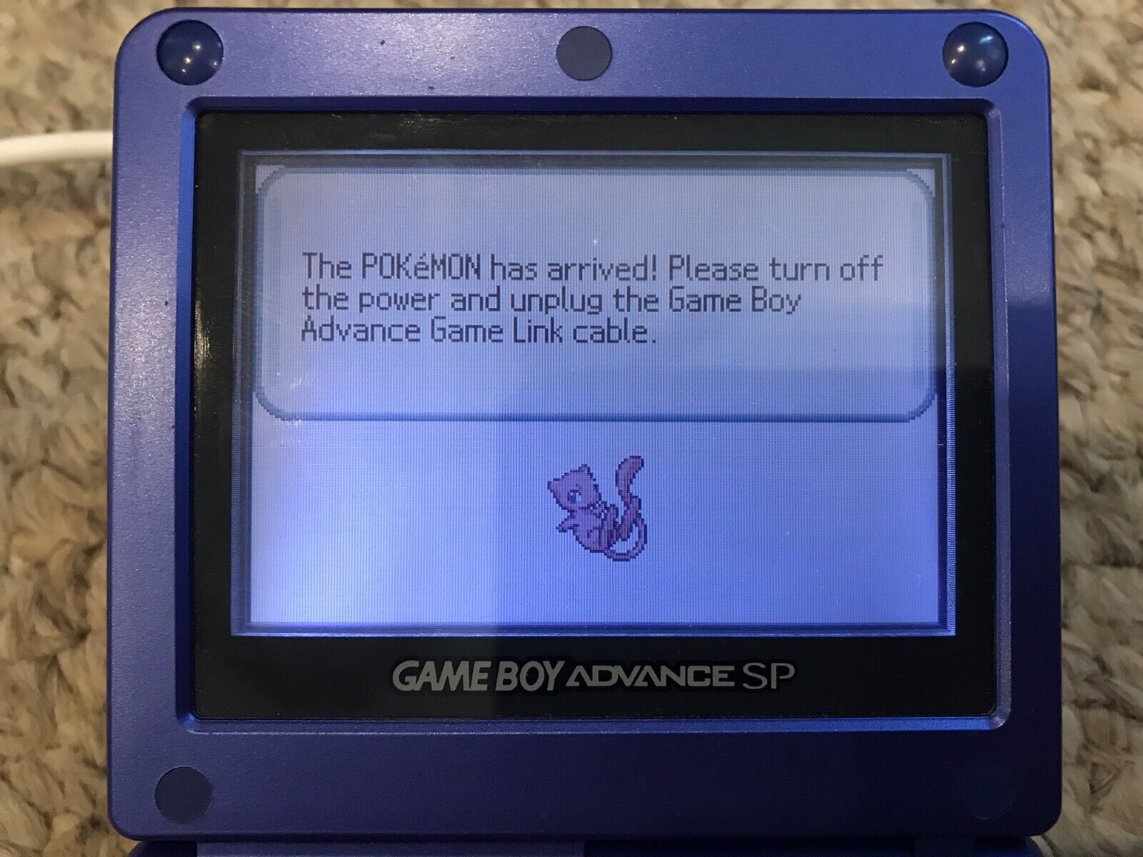 Pokemon Aura Mew GBA Distribution Cartridge Released