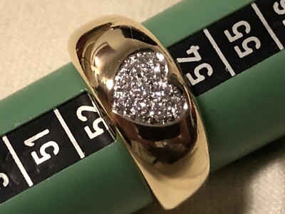 Wempe Herz Brillant Ring 750 mit Box und Zertifikat