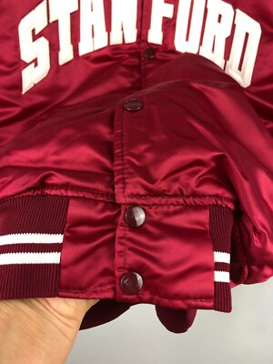 Vintage 90's Starter Stanford Cardinal NCAA Baseball Satin