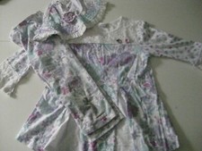 Naartjie Sz 8-9 MOONRISE FLORAL Sleeve Gypsy Floral Tunic,Leggings and Hat set