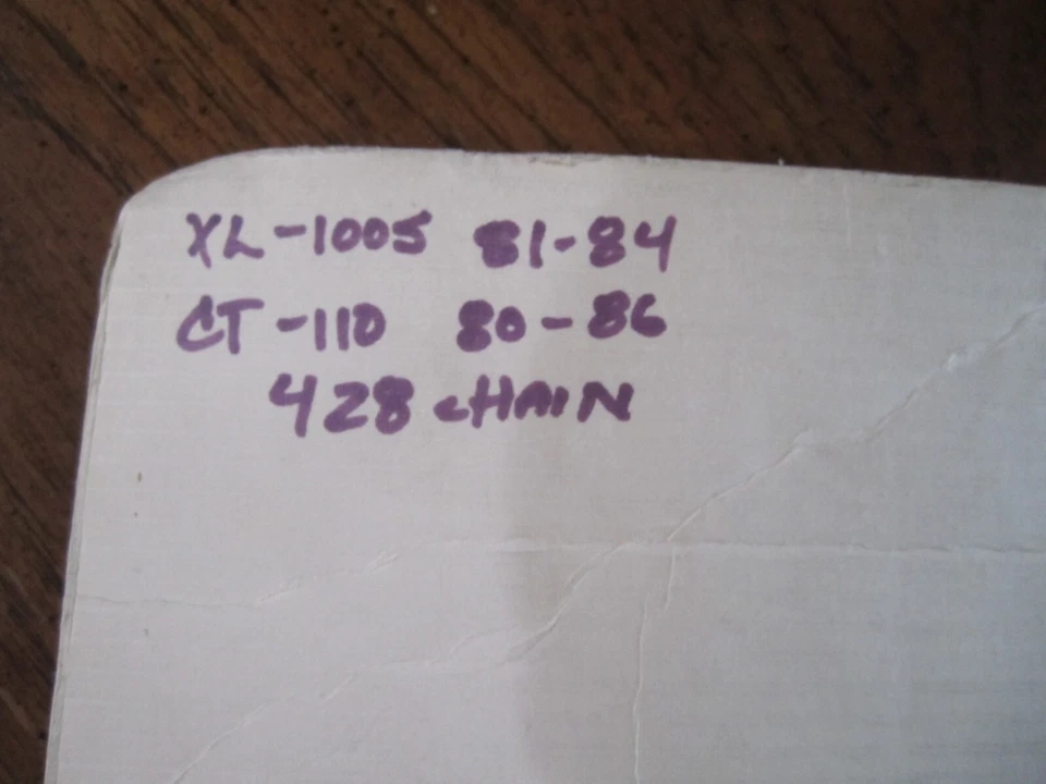 Piñón trasero 55T placa aluminio PBI 3030-55 HONDA CT110 80-86 XL100S 81-85 Foto 4 de 4