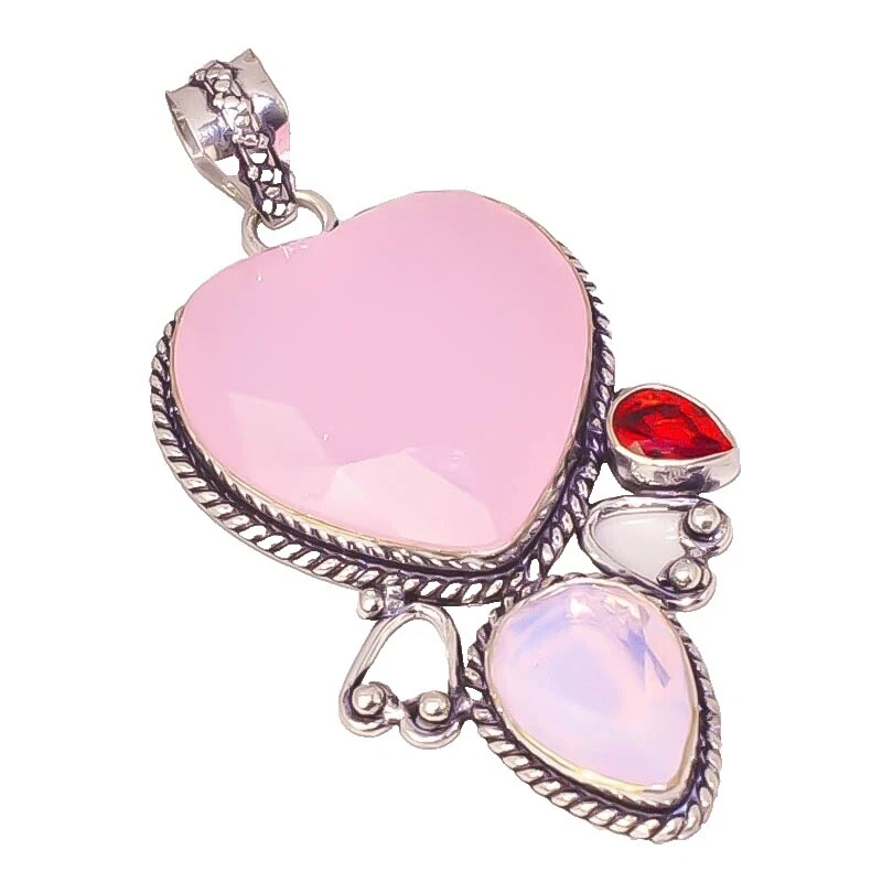 Shell Plata Plateado Cuarzo Moda Collares y Colgantes