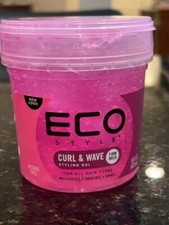 ECO Style Curl Wave Professional Styling Gel Firm Hold 16 oz.