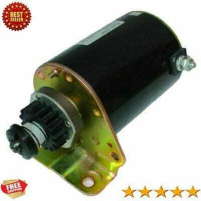 Starter Motor 407577 Briggs Stratton V-Twin 22 HP Intek Engine Cub Cadet RZT 50