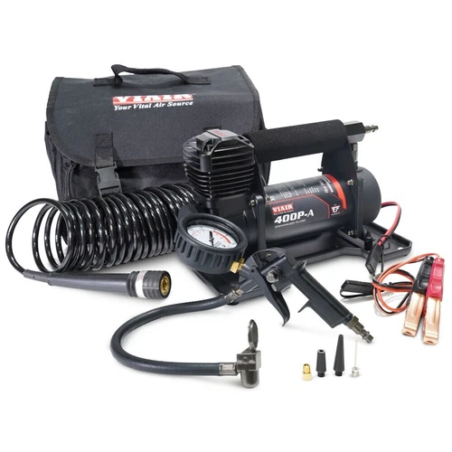 VIAIR EF 400P 12-Volt 150-PSI Automatic Portable Air Compressor Kit (33% Duty...