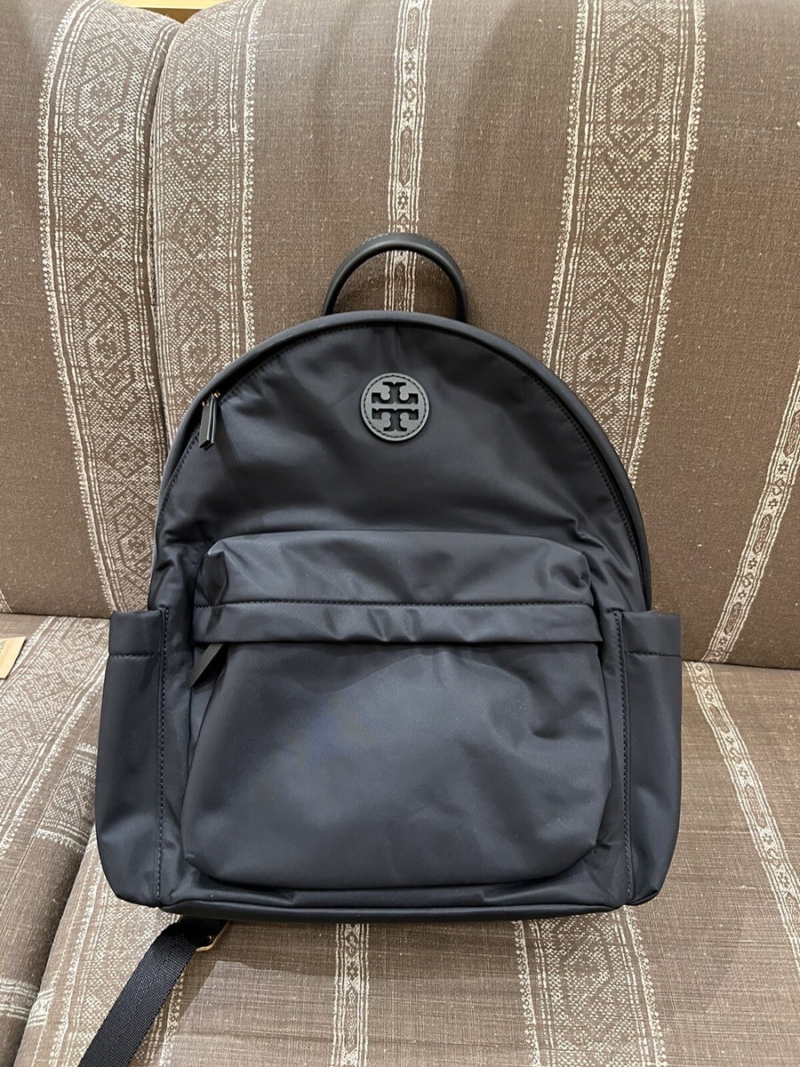 Latest Tory Burch Ella Black Nylon Backpack 88368 $298 | eBay
