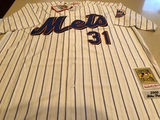 Mitchell & Ness Cooperstown Collection 2000 NY Mets Mike Piazza Jersey - XL