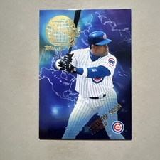 2002 TOPPS #AW-6 SAMMY SOSA - ALL WORLD TEAM - CHICAGO CUBS - NM