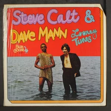 STEVE CALT & DAVE MANN: looney tunes BLUE GOOSE 12" LP 33 RPM