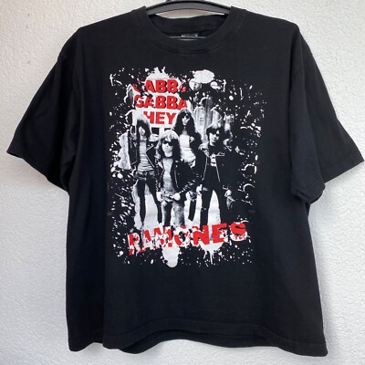 RAMONES バンドTシャツ 黒 80's ビンテージ ヴィンテージロックTシャツ バンドTシャツ パンク RAMONES